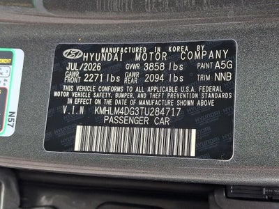 2026 Hyundai ELANTRA SEL Sport