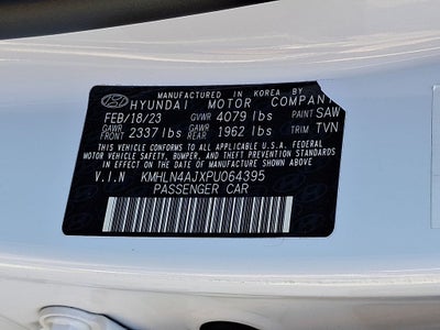 2023 Hyundai ELANTRA HYBRID Limited