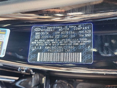2024 Hyundai ELANTRA HYBRID Limited