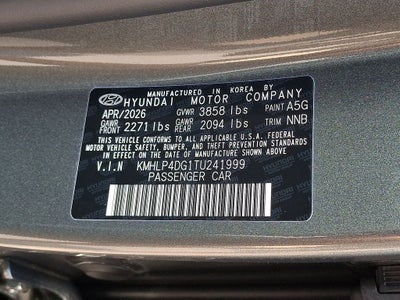 2026 Hyundai ELANTRA Limited