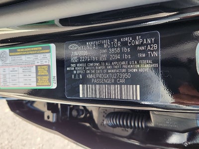 2026 Hyundai ELANTRA Limited