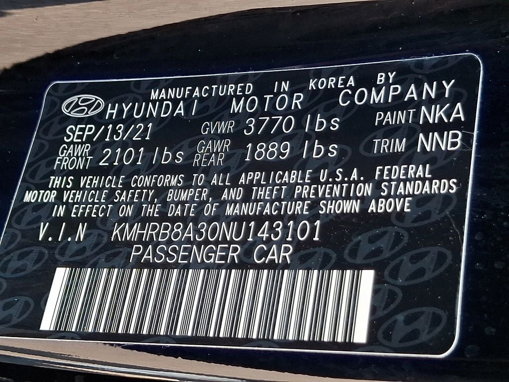 2022 Hyundai VENUE SE
